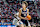 SAN DIEGO, CA – NOVEMBER 18: Gonzaga forward Braden Huff (34) passes the ball under the basket during the first half of a college basketball game between the Gonzaga Bulldogs and the San Diego State Aztecs on November 18, 2024 at Viejas Arena San Diego, California (Photo by Tony Ding/Icon Sportswire via Getty Images)