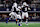 ARLINGTON, TEXAS - NOVEMBER 28: DeMarvion Overshown #13 and Micah Parsons #11 of the Dallas Cowboys celebrate after a defense play during the second quarter against the New York Giants at AT&T Stadium on November 28, 2024 in Arlington, Texas. (Photo by Sam Hodde/Getty Images)