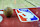 LAS VEGAS, NEVADA - JULY 07: A basketball is placed on the court next to an NBA logo during a break in the first half of a 2023 NBA Summer League game between the Portland Trail Blazers and the Houston Rockets at the Thomas & Mack Center on July 07, 2023 in Las Vegas, Nevada. NOTE TO USER: User expressly acknowledges and agrees that, by downloading and or using this photograph, User is consenting to the terms and conditions of the Getty Images License Agreement. (Photo by Ethan Miller/Getty Images)