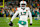 GREEN BAY, WISCONSIN - NOVEMBER 28: Wide receiver Jaylen Waddle #17 of the Miami Dolphins warms up prior to an NFL football game against the Green Bay Packers, at Lambeau Field on November 28, 2024 in Green Bay, Wisconsin. (Photo by Todd Rosenberg/Getty Images)