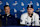 LOS ANGELES, CALIFORNIA - DECEMBER 03: Blake Snell and Andrew Friedman react during a Los Angeles Dodger press conference introducing Snell at Dodger Stadium on December 03, 2024 in Los Angeles, California. (Photo by Harry How/Getty Images)