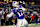 ORCHARD PARK, NEW YORK - DECEMBER 1: Josh Allen #17 of the Buffalo Bills warms up prior to an NFL football game against the San Francisco 49ers at Highmark Stadium on December 1, 2024 in Orchard Park, New York. (Photo by Kevin Sabitus/Getty Images)