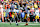 CINCINNATI, OH - DECEMBER 01: Pittsburgh Steelers wide receiver George Pickens (14) high fives quarterback Russell Wilson (3) during the game against the Pittsburgh Steelers and the Cincinnati Bengals on December 1, 2024, at Paycor Stadium in Cincinnati, OH. (Photo by Ian Johnson/Icon Sportswire via Getty Images)