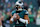 PHILADELPHIA, PENNSYLVANIA - DECEMBER 08: Jalen Hurts #1 of the Philadelphia Eagles warms up before a game against the Carolina Panthers at Lincoln Financial Field on December 08, 2024 in Philadelphia, Pennsylvania. (Photo by Mitchell Leff/Getty Images)