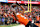 CINCINNATI, OHIO - DECEMBER 01: Tee Higgins #5 of the Cincinnati Bengals makes a catch during the fourth quarter against the Pittsburgh Steelers at Paycor Stadium on December 01, 2024 in Cincinnati, Ohio. (Photo by Andy Lyons/Getty Images)