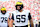 BLOOMINGTON, IN - NOVEMBER 09: Michigan Wolverines DL Mason Graham (55) warms up prior to a college football game between the Michigan Wolverines and Indiana Hoosiers on November 9, 2024 at Memorial Stadium in Bloomington, IN (Photo by James Black/Icon Sportswire via Getty Images)