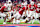 MOBILE, ALABAMA - OCTOBER 26: Quarterback Gio Lopez #7 of the South Alabama Jaguars reaches for a touchdown over defensive back Wydett Williams Jr. #12 of the Louisiana Monroe Warhawks during the second half of play at Hancock Whitney Stadium on October 26, 2024 in Mobile, Alabama. (Photo by Michael Chang/Getty Images)
