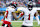 Buccaneers WR Mike Evans (left) and RB Rachaad White (right)