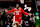WEST LAFAYETTE, IN - DECEMBER 08: Maryland Terrapins center Derik Queen (25) reacts after the play during a mens college basketball game between the Maryland Terrapins and thePurdue Boilermakers on December 08, 2024 at Mackey Arena in West Lafayette, IN. (Photo by Jeffrey Brown/Icon Sportswire via Getty Images)