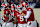 BLOOMINGTON, INDIANA - NOVEMBER 30: Ke'Shawn Williams #5 of the Indiana Hoosiers celebrates a touchdown with Kurtis Rourke #9 during the second quarter against the Purdue Boilermakers at Memorial Stadium on November 30, 2024 in Bloomington, Indiana. (Photo by Justin Casterline/Getty Images)