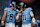 NASHVILLE, TENNESSEE - SEPTEMBER 22: Will Levis #8 of the Tennessee Titans and Mason Rudolph #11 of the Tennessee Titans interact prior to an NFL football game against the Green Bay Packers at Nissan Stadium on September 22, 2024 in Nashville, Tennessee. (Photo by Kara Durrette/Getty Images)