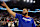 MINNEAPOLIS, MINNESOTA - DECEMBER 19: Karl-Anthony Towns #32 of the New York Knicks acknowledges the fans before the start of the game against the Minnesota Timberwolves at Target Center on December 19, 2024 in Minneapolis, Minnesota. NOTICE TO USER: User expressly acknowledges and agrees that by downloading and or using this photograph, User consents to the terms and conditions of the Getty Images License Agreement. (Photo by David Berding/Getty Images)