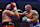 RIYADH, SAUDI ARABIA - DECEMBER 21: Oleksandr Usyk punches Tyson Fury during the IBF, IBO, WBA, WBC and WBO Undisputed World Heavyweight titles' fight between Oleksandr Usyk and Tyson Fury as part of Oleksandr Usyk v Tyson Fury 2, Reignited card at Kingdom Arena on December 21, 2024 in Riyadh, Saudi Arabia. (Photo by Richard Pelham/Getty Images)