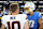 INGLEWOOD, CALIFORNIA - DECEMBER 19: Justin Herbert #10 of the Los Angeles Chargers talks with Bo Nix #10 of the Denver Broncos after the game at SoFi Stadium on December 19, 2024 in Inglewood, California. (Photo by Sean M. Haffey/Getty Images)