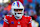 ORCHARD PARK, NEW YORK - DECEMBER 22: Josh Allen #17 of the Buffalo Bills looks on before the game against the New England Patriots at Highmark Stadium on December 22, 2024 in Orchard Park, New York. (Photo by Timothy T Ludwig/Getty Images)