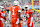 ORLANDO, FLORIDA - DECEMBER 28: Joshisa Trader #0 of the Miami Hurricanes celebrates with Cam Ward #1 after connecting for a touchdown in the second quarter against the Iowa State Cyclones during the 2024 Pop-Tarts Bowl at Camping World Stadium on December 28, 2024 in Orlando, Florida. (Photo by Julio Aguilar/Getty Images)