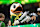 INDIANAPOLIS, IN - DECEMBER 07: The Oregon duck mascot holds the Stagg Championship Trophy following the Big Ten Championship football game between the Penn State Nittany Lions and the Oregon Ducks on December 7, 2024 at Lucas Oil Stadium in Indianapolis, IN (Photo by James Black/Icon Sportswire via Getty Images)