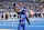 BOISE, ID - DECEMBER 06: Running back Ashton Jeanty #2 of the Boise State Broncos fires up the crowd prior to the start of the Mountain West Championship between the Boise State Broncos and the UNLV Rebels at Albertsons Stadium on December 06, 2024 in Boise, Idaho. (Photo by Loren Orr/Getty Images