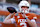 AUSTIN, TEXAS - DECEMBER 21: Quinn Ewers #3 of the Texas Longhorns warms up prior to a game against the Clemson Tigers in the Playoff First Round Game at Darrell K Royal-Texas Memorial Stadium on December 21, 2024 in Austin, Texas. (Photo by Tim Warner/Getty Images)