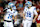 Lions WR Amon-Ra St. Brown (left) and QB Jared Goff (right)