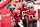 TAMPA, FLORIDA - DECEMBER 29: Mike Evans #13 of the Tampa Bay Buccaneers celebrates with Graham Barton #62 and Baker Mayfield #6 of the Tampa Bay Buccaneers after a touchdown in the second quarter against the Carolina Panthers at Raymond James Stadium on December 29, 2024 in Tampa, Florida. (Photo by Julio Aguilar/Getty Images)