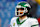 ORCHARD PARK, NEW YORK - DECEMBER 29: Aaron Rodgers #8 of the New York Jets is on the field against the Buffalo Bills at Highmark Stadium on December 29, 2024 in Orchard Park, New York. (Photo by Timothy T Ludwig/Getty Images)
