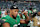 PHILADELPHIA, PA - DECEMBER 29: Philadelphia Eagles running back Saquon Barkley (26) looks on during the game between the Philadelphia Eagles and the Dallas Cowboys on December 29, 2024 at Lincoln Financial Field in Philadelphia, PA.(Photo by Andy Lewis/Icon Sportswire via Getty Images)