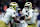 NEW ORLEANS, LOUISIANA - JANUARY 02: Riley Leonard #13 of the Notre Dame Fighting Irish hands off to Jeremiyah Love #4 during the first quarter against the Georgia Bulldogs during the 91st Allstate Sugar Bowl at Caesars Superdome on January 02, 2025 in New Orleans, Louisiana. (Photo by Sean Gardner/Getty Images)