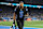 DETROIT, MICHIGAN - DECEMBER 15: David Montgomery #5 of the Detroit Lions jogs across the field before the game against the Buffalo Bills at Ford Field on December 15, 2024 in Detroit, Michigan. (Photo by Nic Antaya/Getty Images)