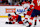 SUNRISE, FL - JANUARY 02: Florida Panther Tomas Nosek (92) (L) falls to the ice as Carolina Hurricane Jaccob Slavin (74) (R) looks on during the game between the Carolina Hurricanes and the Florida Panthers on Thursday January 2, 2025 at Amerant Bank Arena in Sunrise, Fla. (Photo by Chris Arjoon/Icon Sportswire via Getty Images)