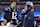 FOXBOROUGH, MA - JANUARY 4: New England Patriots quarterback Tom Brady (12) and head coach Bill Belichick stand on the sidelines during the fourth quarter. The New England Patriots host the Tennessee Titans in the Wild Card AFC Division game at Gillette Stadium in Foxborough, MA on Jan. 4, 2020. (Photo by John Tlumacki/The Boston Globe via Getty Images)