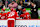 DETROIT, MI - JANUARY 07: Detroit Red Wings head coach Todd McLellan talks to Detroit Red Wings left wing J.T. Compher (37) and Detroit Red Wings right wing Vladimir Tarasenko (11) during a break during the game between the Detroit Red Wings and the Ottawa Senators Tuesday January 7, 2025 at Little Caesars Arena in Detroit, MI. (Photo by Steven King/Icon Sportswire via Getty Images)