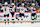 PITTSBURGH, PENNSYLVANIA - JANUARY 7: Dmitri Voronkov #10 of the Columbus Blue Jackets celebrates with teammates after scoring a goal in the first period during the game against the Pittsburgh Penguins at PPG PAINTS Arena on January 7, 2025 in Pittsburgh, Pennsylvania. (Photo by Justin Berl/Getty Images)