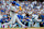 LOS ANGELES, CA - OCTOBER 20:   Pete Alonso #20 of the New York Mets hits a one RBI single in the first inning during Game 6 of the NLCS presented by loanDepot between the New York Mets and the Los Angeles Dodgers at Dodger Stadium on Sunday, October 20, 2024 in Los Angeles, California. (Photo by Daniel Shirey/MLB Photos via Getty Images)