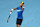 Serbia's Novak Djokovic serves against USA's Nishesh Basavareddy during their men's singles match on day two of the Australian Open tennis tournament in Melbourne on January 13, 2025. (Photo by Adrian DENNIS / AFP) / -- IMAGE RESTRICTED TO EDITORIAL USE - STRICTLY NO COMMERCIAL USE -- (Photo by ADRIAN DENNIS/AFP via Getty Images)