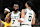 BOSTON, MASSACHUSETTS - DECEMBER 29: Jaylen Brown #7 and Jayson Tatum #0 of the Boston Celtics talk during the fourth quarter against the Indiana Pacers at the TD Garden on December 29, 2024 in Boston, Massachusetts. NOTE TO USER: User expressly acknowledges and agrees that, by downloading and or using this photograph, User is consenting to the terms and conditions of the Getty Images License Agreement. (Photo by Brian Fluharty/Getty Images)