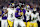 BALTIMORE, MARYLAND - JANUARY 11: Derrick Henry #22 of the Baltimore Ravens runs the ball for a touchdown during the third quarter against the Pittsburgh Steelers during the AFC Wild Card Playoffs at M&T Bank Stadium on January 11, 2025 in Baltimore, Maryland. (Photo by Al Bello/Getty Images)