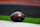 HOUSTON, TEXAS - JANUARY 11: The NFL Shield logo on the ball prior to the AFC Wild Card Playoff game between the Los Angeles Chargers and Houston Texans at NRG Stadium on January 11, 2025 in Houston, Texas. (Photo by Brandon Sloter/Getty Images)