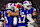 ORCHARD PARK, NEW YORK - JANUARY 19: Josh Allen #17 of the Buffalo Bills celebrates a touchdown with teammates against the Baltimore Ravens in the second quarter during the AFC Divisional Playoff at Highmark Stadium on January 19, 2025 in Orchard Park, New York. (Photo by Timothy T Ludwig/Getty Images)