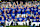 The Dodgers after clinching the NL West in 2024