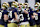ATLANTA, GEORGIA - JANUARY 20: Riley Leonard #13 of the Notre Dame Fighting Irish looks on prior to the 2025 CFP National Championship against the Ohio State Buckeyes at the Mercedes-Benz Stadium on January 20, 2025 in Atlanta, Georgia. (Photo by Jamie Squire/Getty Images)