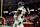 KANSAS CITY, MISSOURI - JANUARY 18: Joe Mixon #28 of the Houston Texans celebrates during an NFL football game against the Kansas City Chiefs at GEHA Field at Arrowhead Stadium on January 18, 2025 in Kansas City, Missouri. (Photo by Perry Knotts/Getty Images)