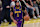 LOS ANGELES, CA - JANUARY 21: Los Angeles Lakers forward Anthony Davis (3) dribbles during the Washington Wizards vs Los Angeles Lakers game on January 21, 2025, at Crypto.com Arena in Los Angeles, CA. (Photo by Jevone Moore/Icon Sportswire via Getty Images)