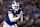 ORCHARD PARK, NEW YORK - JANUARY 19: Josh Allen #17 of the Buffalo Bills runs with the ball during an NFL Football game against the Baltimore Ravens at Highmark Stadium on January 19, 2025 in Orchard Park, New York. (Photo by Michael Owens/Getty Images)