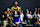 LOS ANGELES, CA - JANUARY 24: Bronny James #9 of the South Bay Lakers celebrates during the game against the Rip City Remix on January, 24 2025 at UCLA Health Training Center in Los Angeles, California. NOTE TO USER: User expressly acknowledges and agrees that, by downloading and or using this photograph, User is consenting to the terms and conditions of the Getty Images License Agreement. Mandatory Copyright Notice: Copyright 2025 NBAE (Photo by Jessie Alcheh/NBAE via Getty Images)
