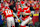 KANSAS CITY, MISSOURI - JANUARY 18: Patrick Mahomes #15 of the Kansas City Chiefs looks for an open receiver during the third quarter against the Houston Texans in the Divisional Round playoff at GEHA Field at Arrowhead Stadium on January 18, 2025 in Kansas City, Missouri. (Photo by David Eulitt/Getty Images)