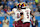 DETROIT, MICHIGAN - JANUARY 18: Zach Ertz #86 of the Washington Commanders celebrates his touchdown catch with Jayden Daniels #5 during the second quarter against the Detroit Lions in the NFC Divisional Playoff at Ford Field on January 18, 2025 in Detroit, Michigan. (Photo by Nic Antaya/Getty Images)