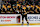 BOSTON, MASSACHUSETTS - JANUARY 14: Trent Frederic #11 of the Boston Bruins celebrates his first-period goal against the Tampa Bay Lightning on January 14, 2025, at the TD Garden in Boston, Massachusetts. (Photo by Steve Babineau/NHLI via Getty Images)