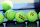 NEW YORK, NEW YORK - AUGUST 22: Detail of Wilson tennis balls with the US Open logo during a practice session prior to the start of the 2024 US Open at USTA Billie Jean King National Tennis Center on August 22, 2024 in the Flushing neighborhood of the Queens borough of New York City. (Photo by Sarah Stier/Getty Images)