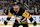 PITTSBURGH, PA - JANUARY 12: Pittsburgh Penguins defenseman Marcus Pettersson (28) waits for play to begin during the second period in the NHL game between the Pittsburgh Penguins and the Tampa Bay Lightning on January 12, 2025, at PPG Paints Arena in Pittsburgh, PA. (Photo by Jeanine Leech/Icon Sportswire via Getty Images)